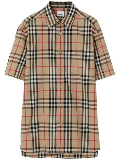 burberry pattern shirt